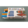 Рециркулированная пластмасса PP баррель масляная краска маркер 12 шт в коробке